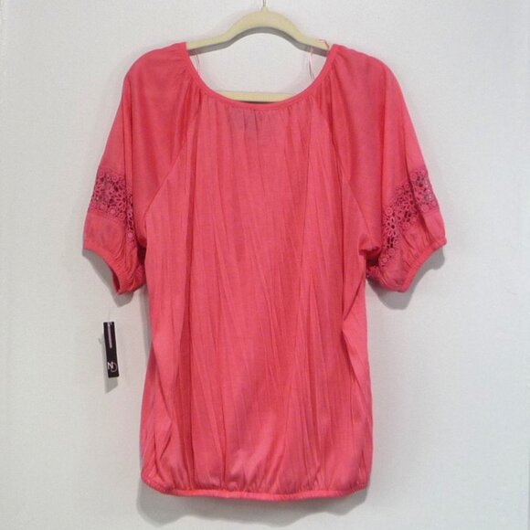 New Directions Peasant Blouse Size XL (May Fit 1X) - Picture 2 of 9